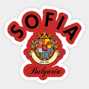 Sofia Bulgaria Sticker